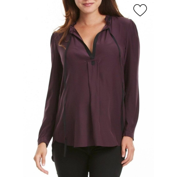 Parker Tops - Parker Janice Silk Blouse